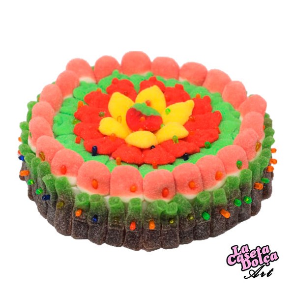 Super tarta de golosinas Rouge Comprar chuches baratas online Tienda