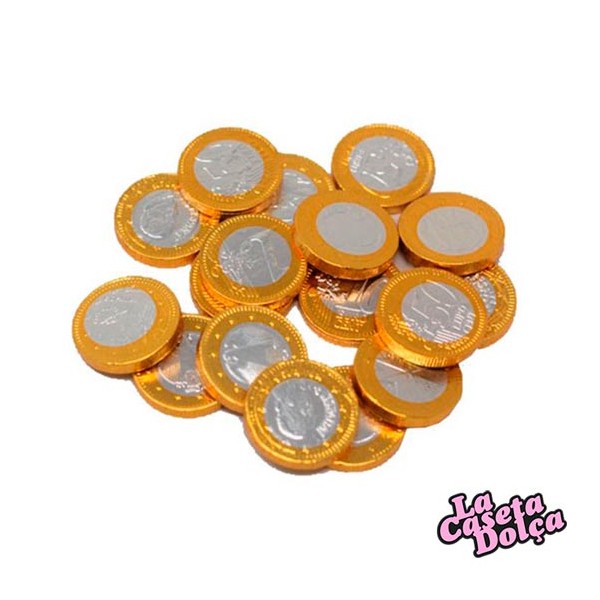 Monedas de chocolate  Navidad Comprar chuches baratas online Tienda